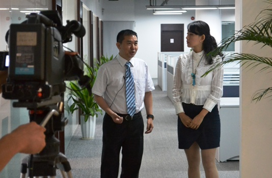 深圳电视台到征途国际官网集团采访