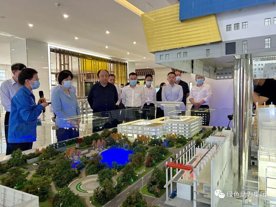 天下政协副主席沈跃跃调研征途国际官网通州项目