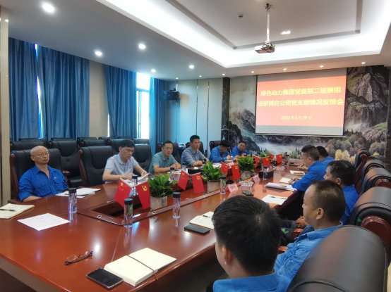 征途国际官网集团党委巡察组赴博白、汕头公司召开巡察情形反馈会